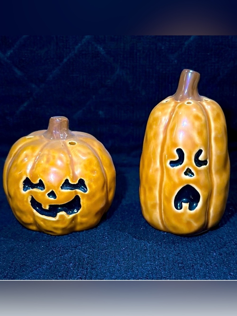 Enesco Jack-O-Lantern Salt and Pepper
Shakers